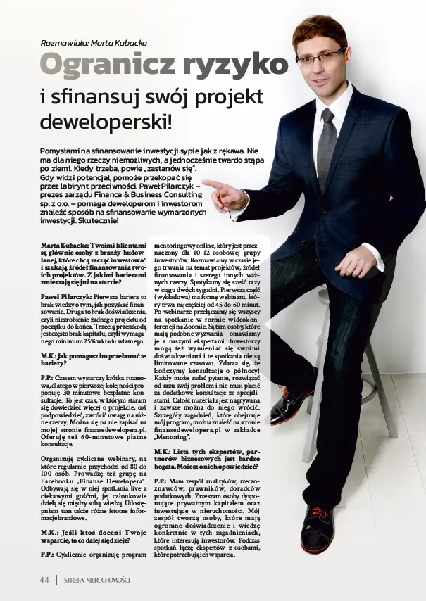 Strefa Nieruchomości artykuł Paweł Pilarczyk
